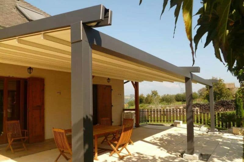 instalar una pergola en la terraza